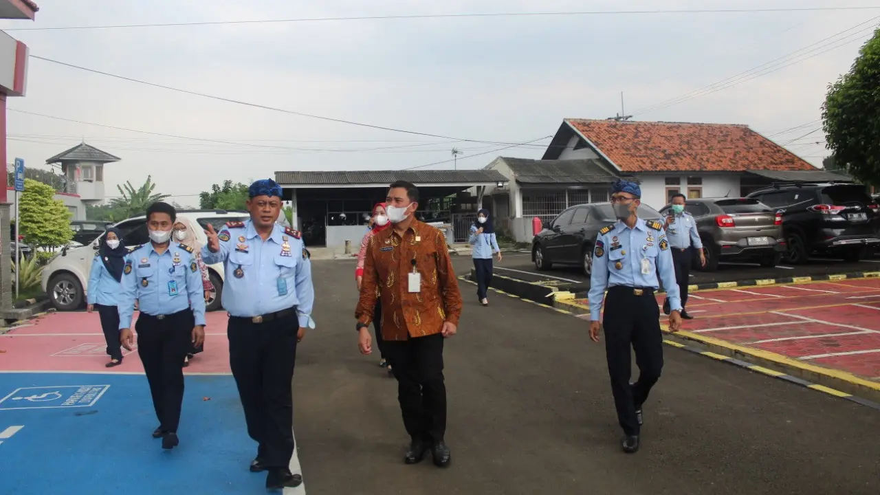 Lapas Kelas IIA Serang Menuju Bebas Korupsi. (Selasa, 24/05/2022).