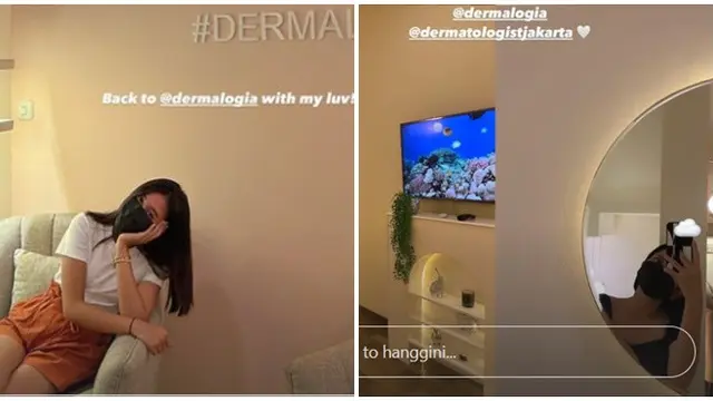 Identik Rambut Panjang, Ini 6 Potret Terbaru Hanggini Tampil Lebih Fresh