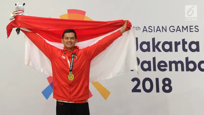 Pesilat Aji Bangkit Pamungkas Rebut Emas ke-16 di Asian Games 2018