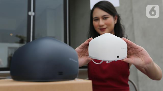 Masker Pemurni Udara, LG PuriCare Wearable Air Purifier