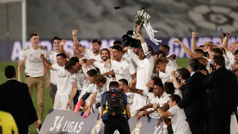 Real Madrid Juara La Liga Spanyol