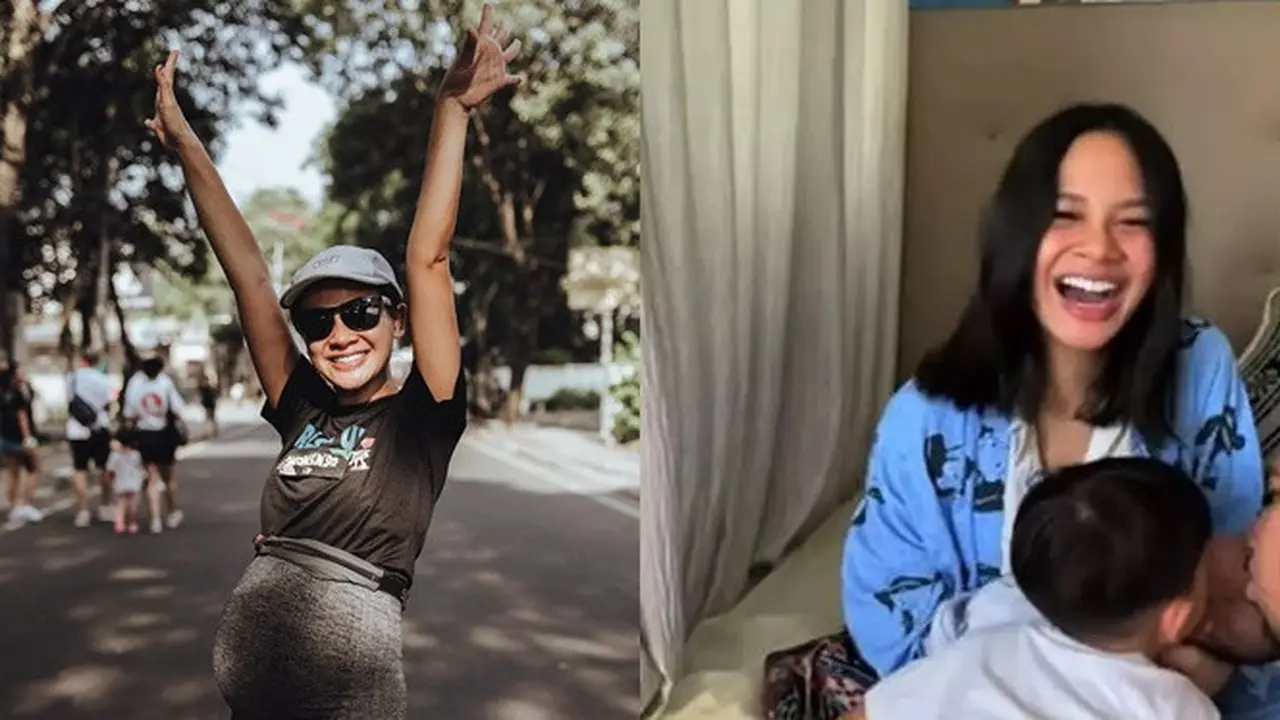 Melahirkan Anak Kedua, Ini 6 Potret Perjalanan Kehamilan Andien