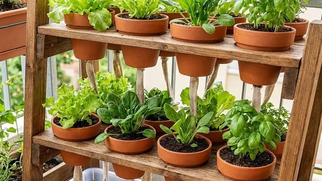 Kebun Sayur Rumah dengan Sistem Siram Otomatis
