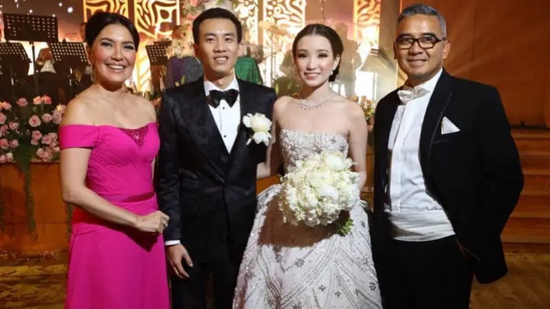 Mengintip Pernikahan Mewah Anak Bos Gudang Garam di Singapura