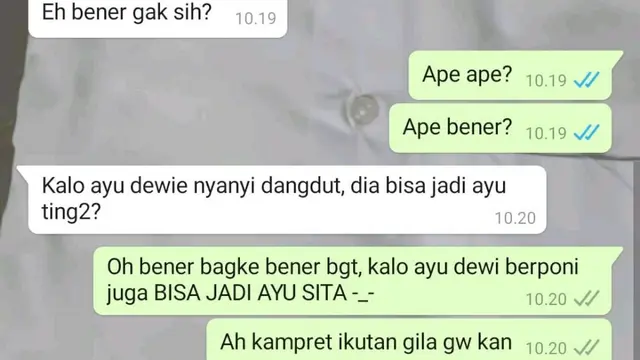 7 Chat Tebak-tebakan Kocak Ini Bikin Tepuk Jidat, Ada yang Garing