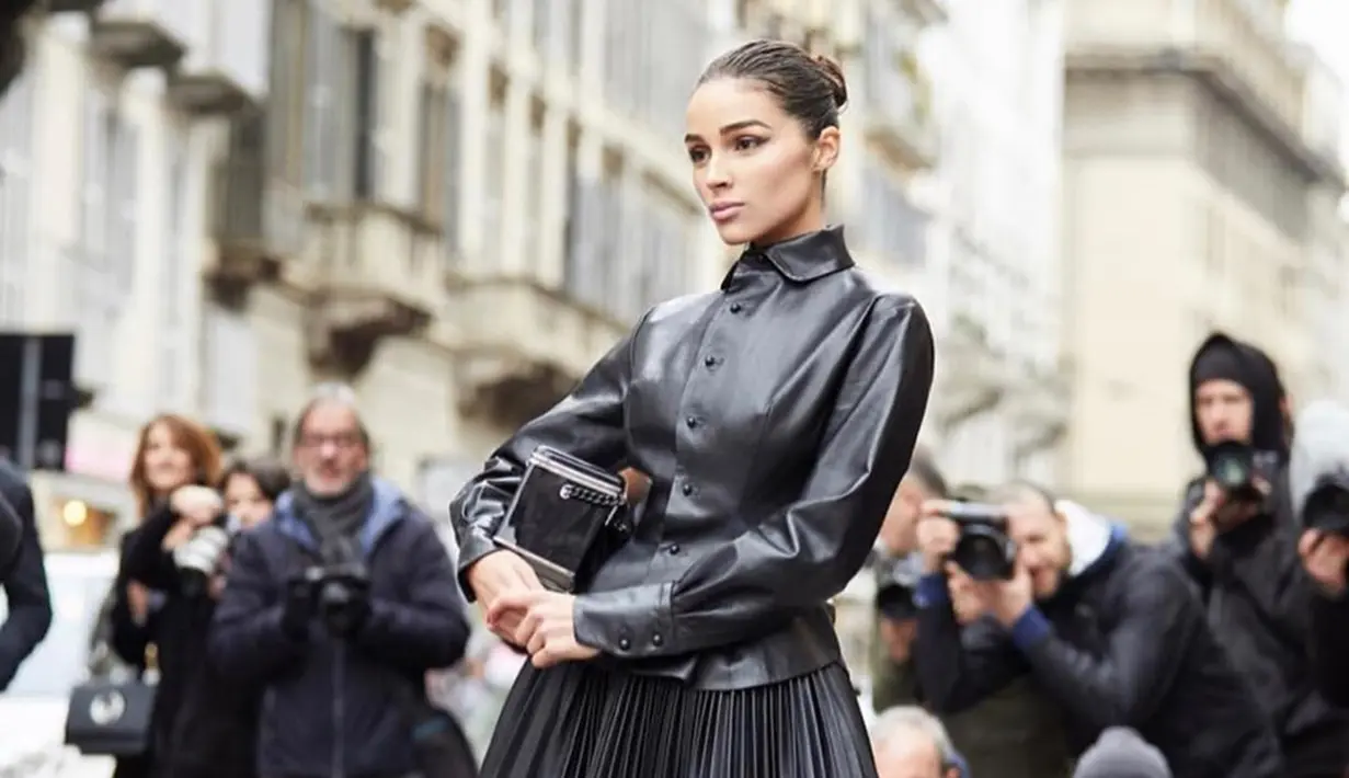 Jika diperhatikan, garis wajah dan kulitnya terlihat eksotis untuk ukuran orang Amerika karena Olivia miliki darah keturunan Italia.(Liputan6.com/Instagram/oliviaculpo)