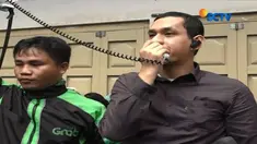 Tuntut pembayaran dana insentif dan promo, ratusan pengemudi Grab motor di Medan, Sumut, lakukan unjuk rasa besar-besaran.