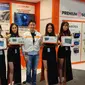 Asuka Car TV hadirkan head unit terbaru di IIMS 2023. (Septian/Liputan6.com)