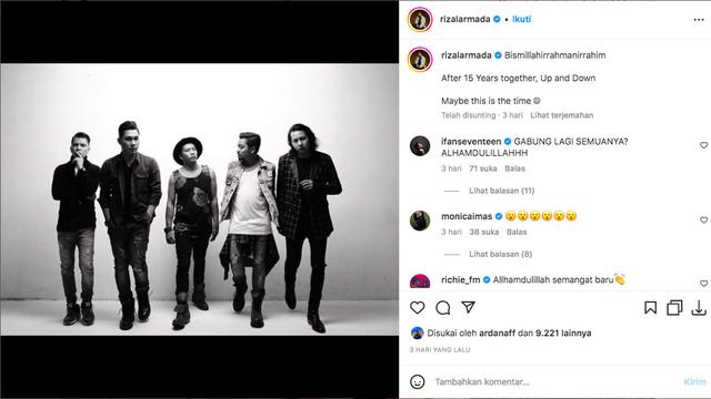 Rizal Armada menyiratkan bahwa dirinya dan Armada akan mengambil sebuah keputusan besar.