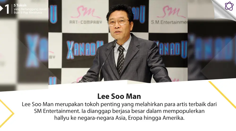 5 Tokoh Berpengaruh di Jagat K-Pop (Desain: Nurman Abdul Hakim/Bintang.com)