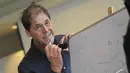 Andrea Tacchi merupakan nama besar di kalangan pecinta alat musik gitar dunia (Liputan6.com/Herman Zakharia)