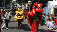 Dalam tradisi Tionghoa, Cap Go Meh menandai hari terakhir dari perayaan Tahun Baru Imlek. (Liputan6.com/Angga Yuniar)