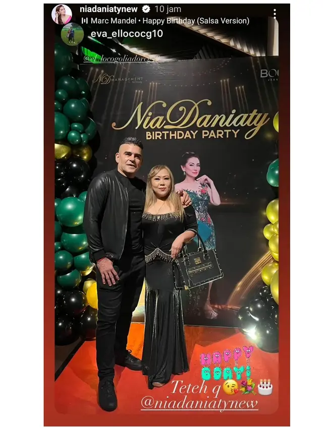 8 Potret Artis di Ulang Tahun Nia Daniaty ke-61, Iis Dahlia hingga Nassar