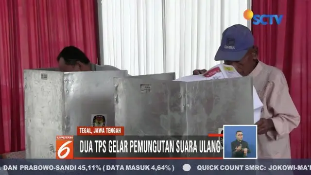 Mulai adanya warga dengan KTP luar kota yang mencoblos tanpa formulir A-5 hingga surat suara yang tertukar, warga di Tegal dan Subang lakukan pemungutan suara ulang.