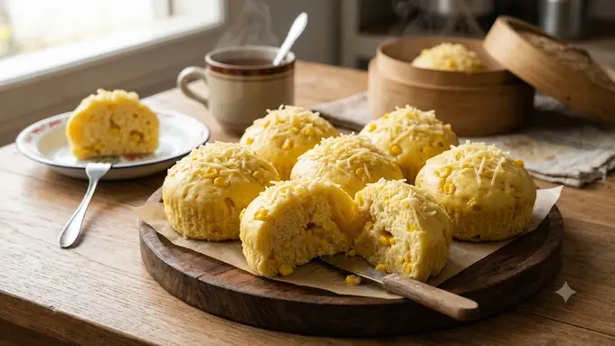 Cara Membuat Roti Kukus Jagung Manis Sederhana