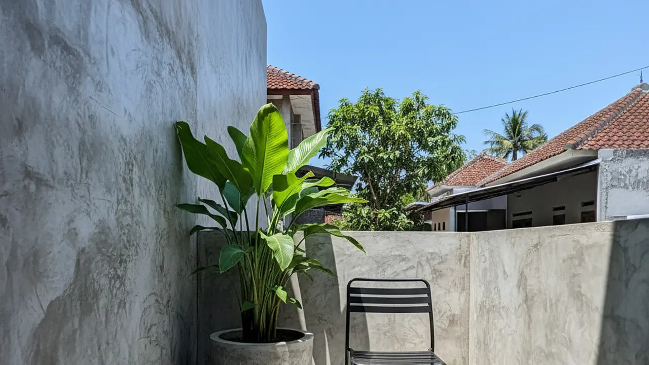 Desain Teras Rumah 1 Meter