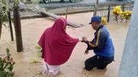 Hujan lebat memicu Banjir di sejumlah wilayah di Gorontalo. (Foto: Liputan6.com/Arfandi Ibrahim)
