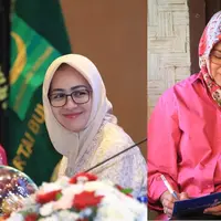 Sukses meniti karier politik, Airin Rachmi Diany kerap tampil dengan gaya formal. Ia pun memiliki tampilan ikonik dengan hijab dan kacamata. Seperti apa potretnya? [@airinrachmidiany]
