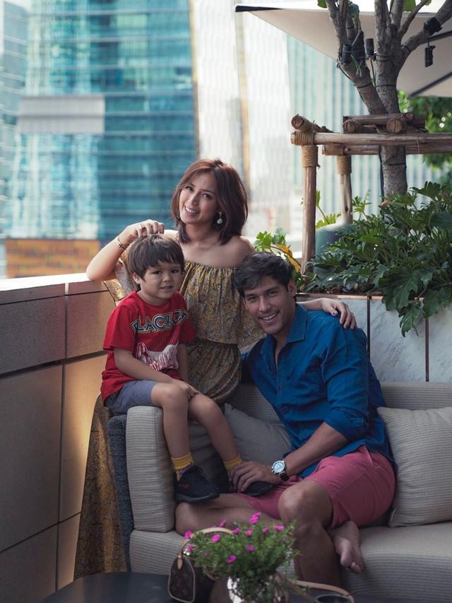 FOTO: Momen Keakraban Anak Jessica Iskandar dan Richard Kyle