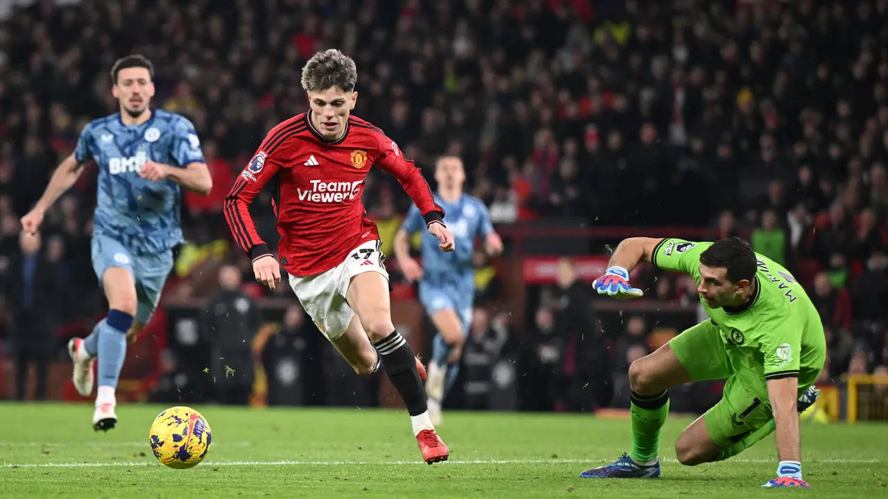 Foto: Hojlund Cetak Gol Perdana, Ini Dia Aksi Epic Comeback Pemain MU saat Mengalahkan Aston Villa
