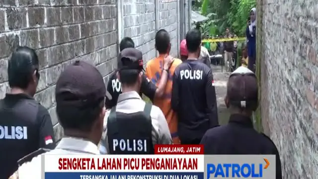 Polisi Gelar Rekonstruksi Caleg Aniaya Caleg di Lumajang