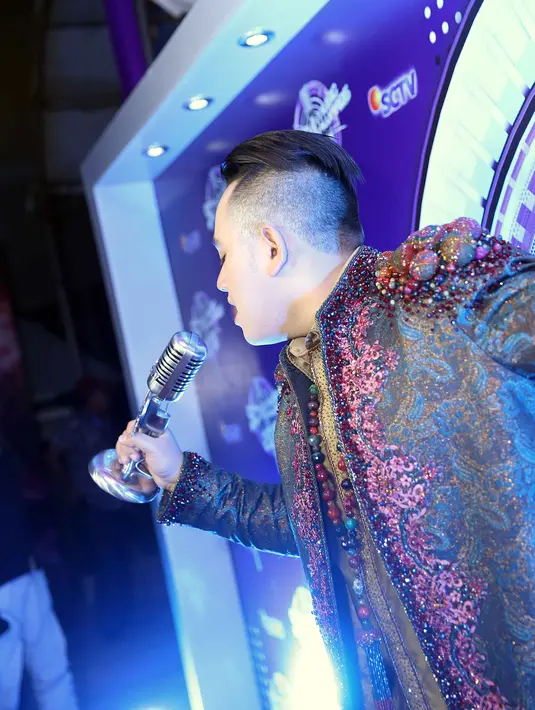 Penghargaan ini merupakan kali kedua pemilik lagu 'Mati Lampu' ini. Sebelumnya ia telah meraih pada 2013 silam. (Nurwahyunan/Bintang.com)