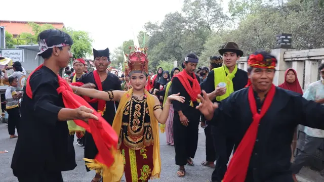Tari jejer gandrung ramaikan festival Kebangsaan tahun 2023 (Istimewa)