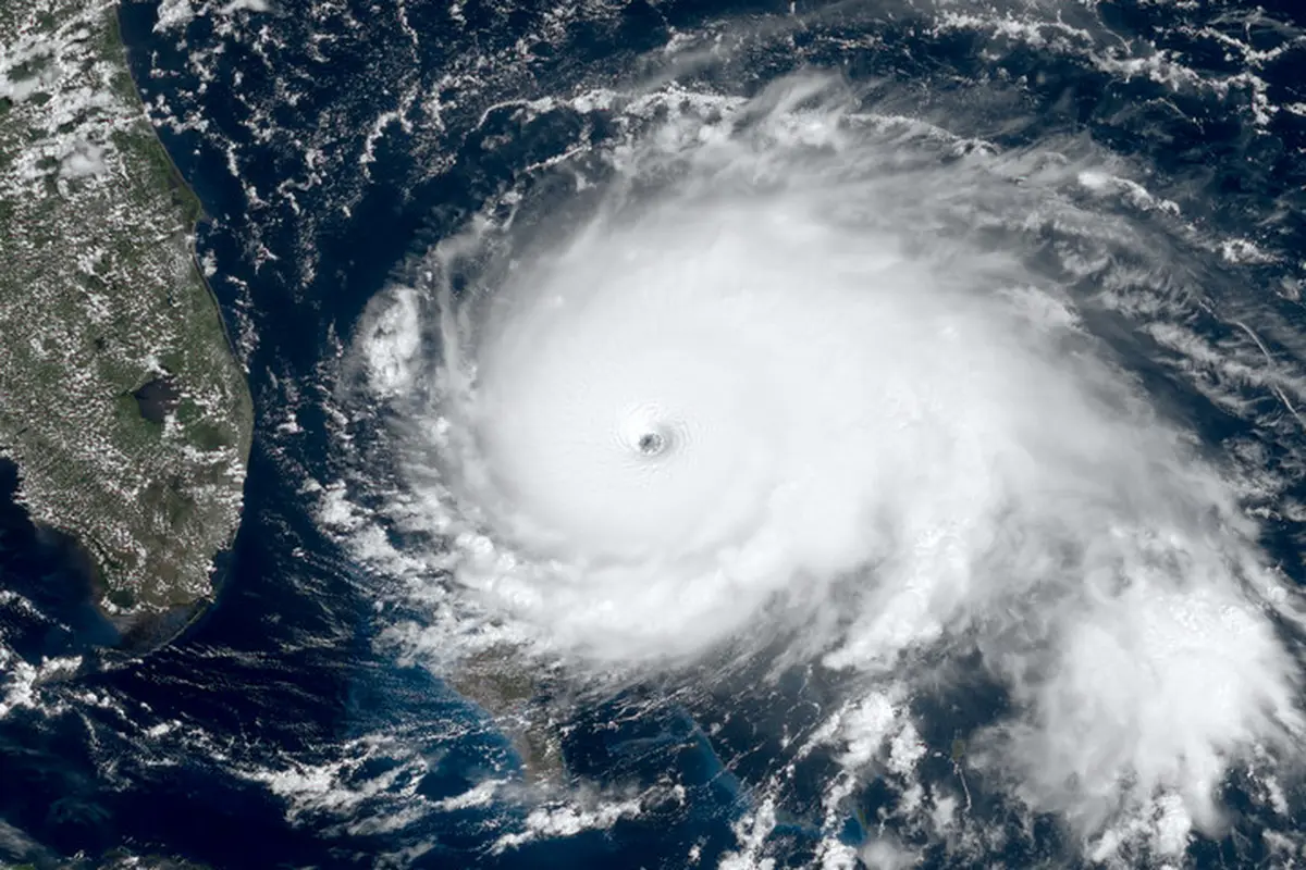 Potret Topan Dorian. (Dok: NOAA via Wikimedia Commons)