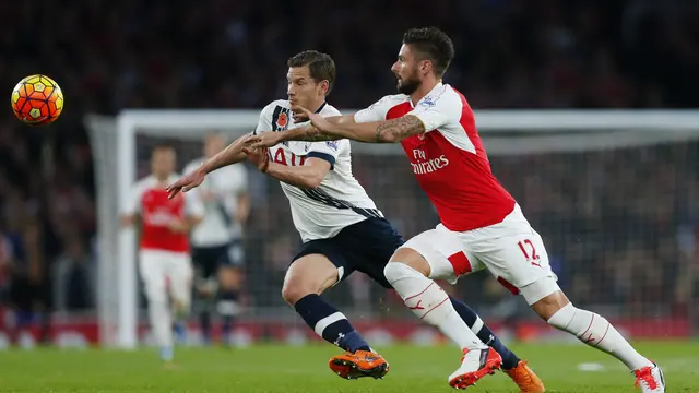 Arsenal Vs Tottenham Hotspur (liputan6)