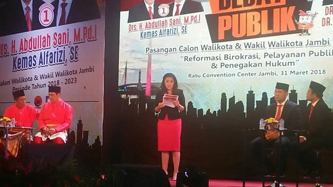 Debat Pertama Pilkada Jambi