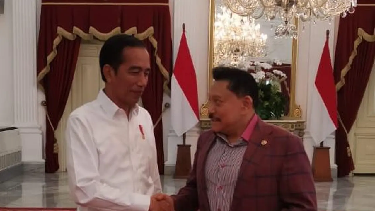 AM Hendropriyono dan Presiden Jokowi