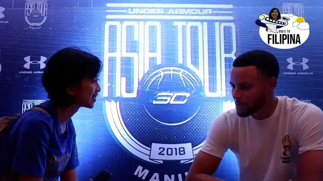 VIDEO: Ngobrol Soal Berkunjung ke Indonesia dengan Stephen Curry