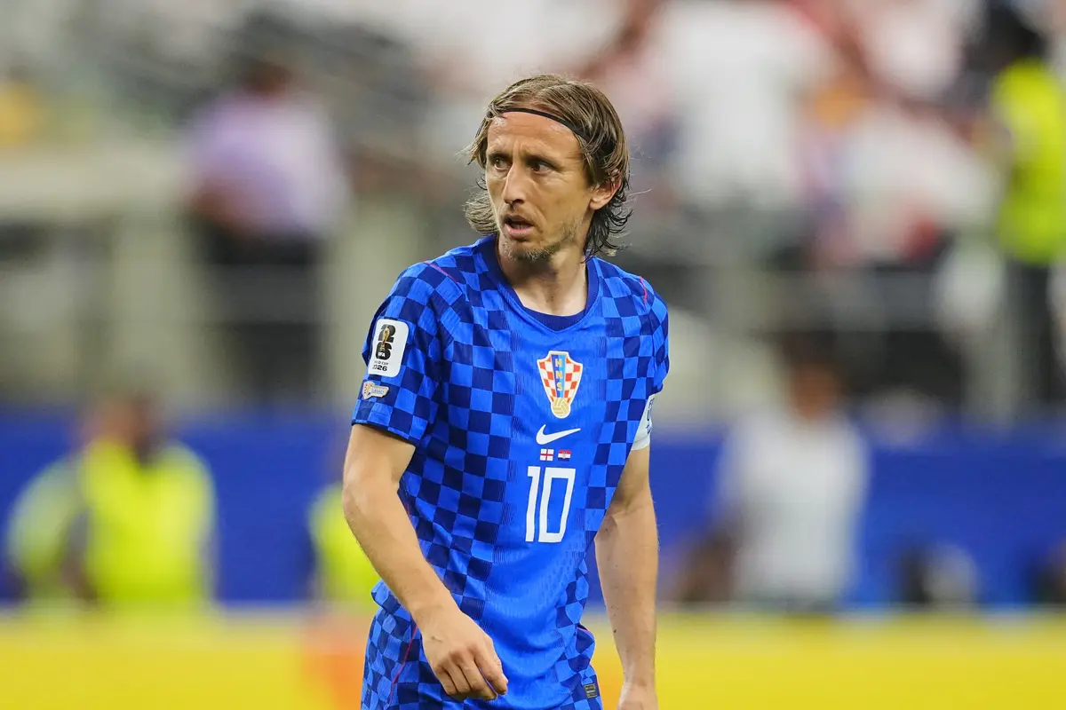Pemain Kroasia Luka Modric