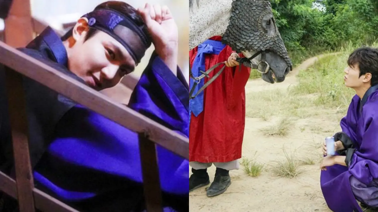 [Bintang] Intip Gaya Lee Min Ho Saat Syuting Legend of the Blue Sea