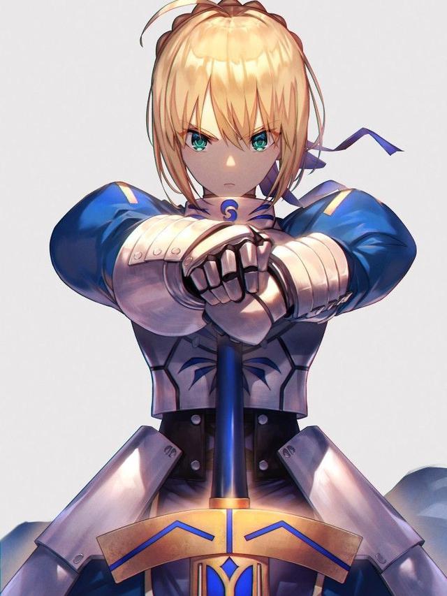 Saber dalam Fate/Stay Night Saber