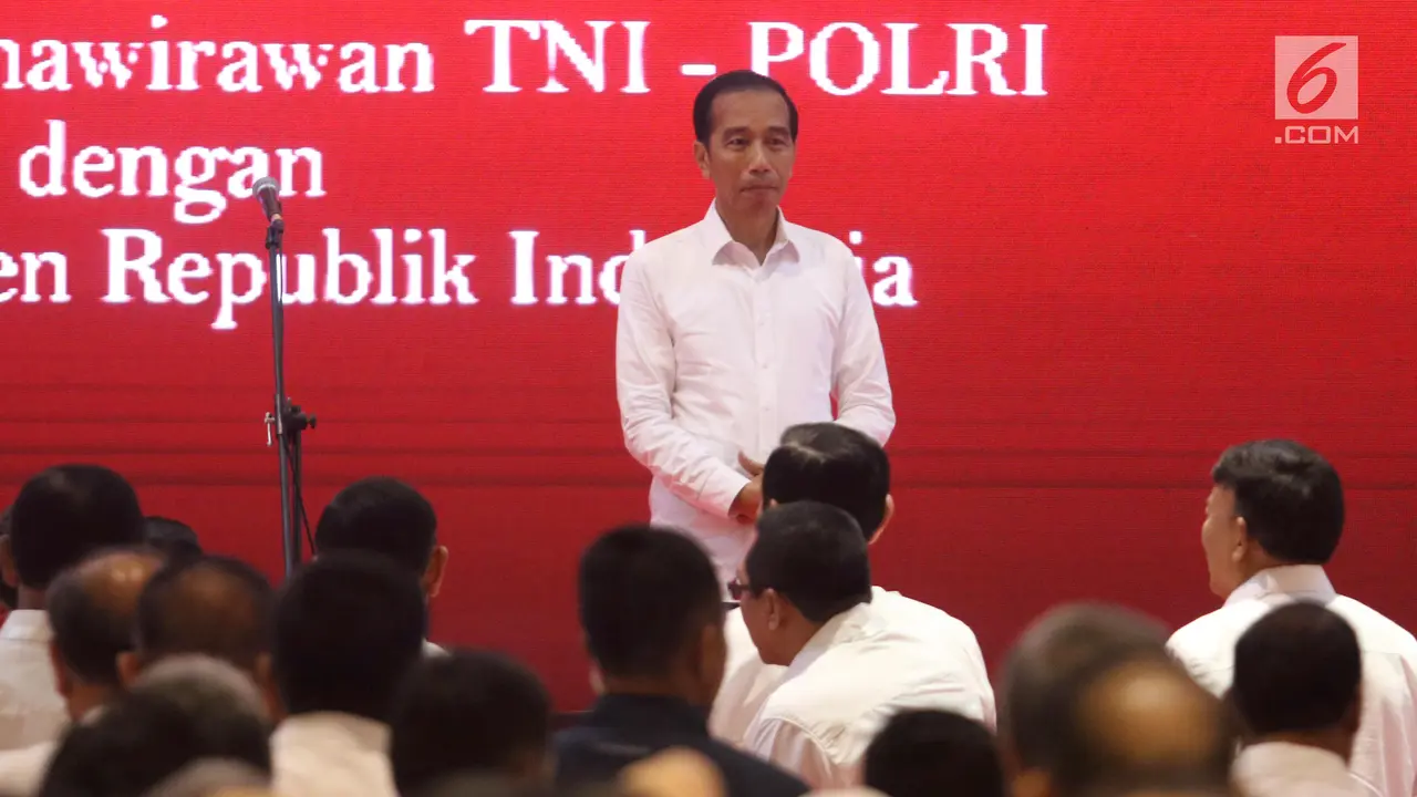 1000 Purnawirawan TNI Polri Deklarasi Dukung Jokowi-Ma'ruf Amin