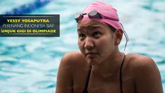 Yessy Yosaputra, perenang Indonesia cabang gaya punggung 200m putri siap menunjukkan taringnya di Olimpiade Rio 2016.