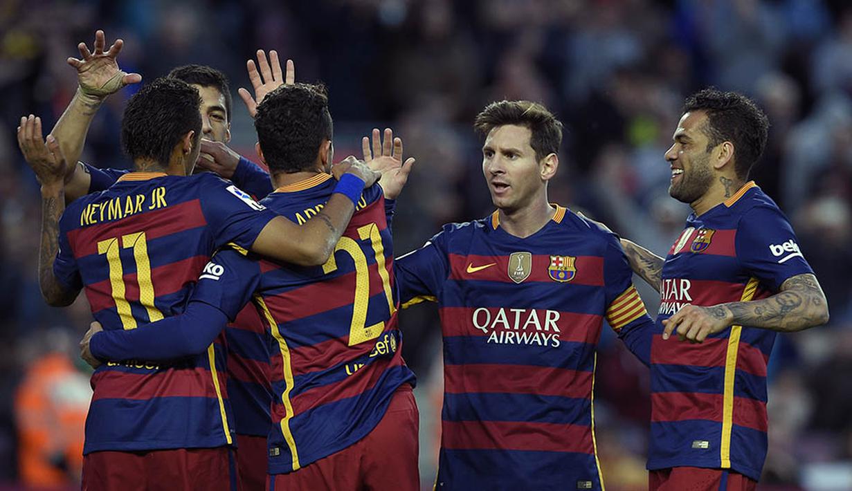 3. Barcelona (Spanyol) - 150.057 point (AFP/ Lluis Gene)