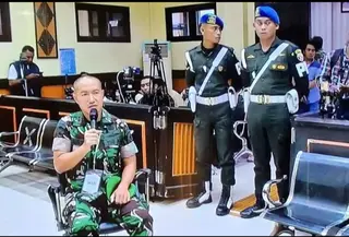 Komandan Batalion Infanteri Teritorial Pembangunan 834 Wakanga Letnan Kolonel Inf Justik Hadinata. (Istimewa)