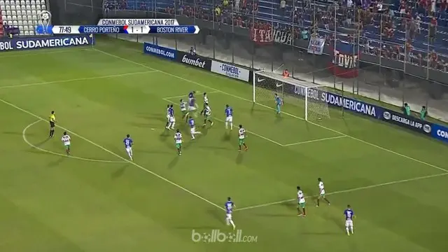VIDEO: Cerro Porteno Menang Tipis atas Boston River