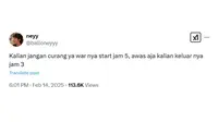6 Cuitan Netizen Mulai Bersiap Berburu Takjil Ramadan 2025 Ini Bikin Ngakak