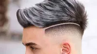 Model potongan rambut disconnected undercut (Sumber: Instagram/ali_bar.ber)