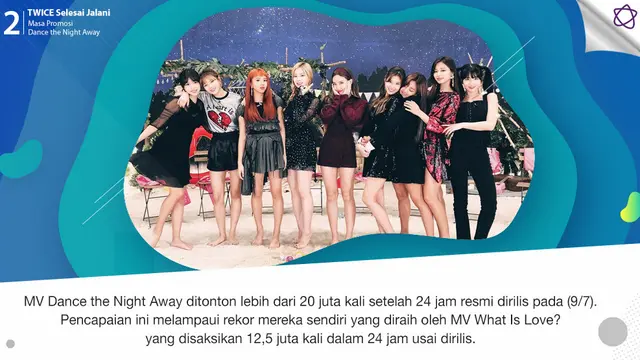 [Bintang] TWICE Selesai Jalani Masa Promosi Dance the Night Away