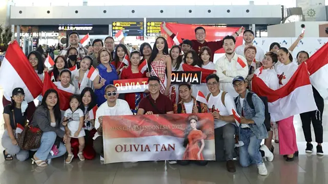 Olivia Tan Sesaat Sebelum Bertolak Menuju Vietnam