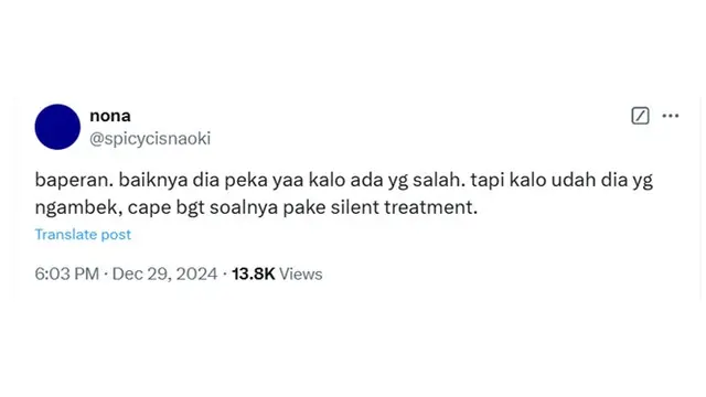 6 Karakter Zodiak Cancer Menurut Netizen, Suka Lakukan Silent Treatment