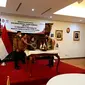 Prosesi Tanda Tangan Kontrak Memorandum of Understanding (MoU) oleh pemerintah Indonesia dan Korea Selatan, Jum'at (16/9/2022).