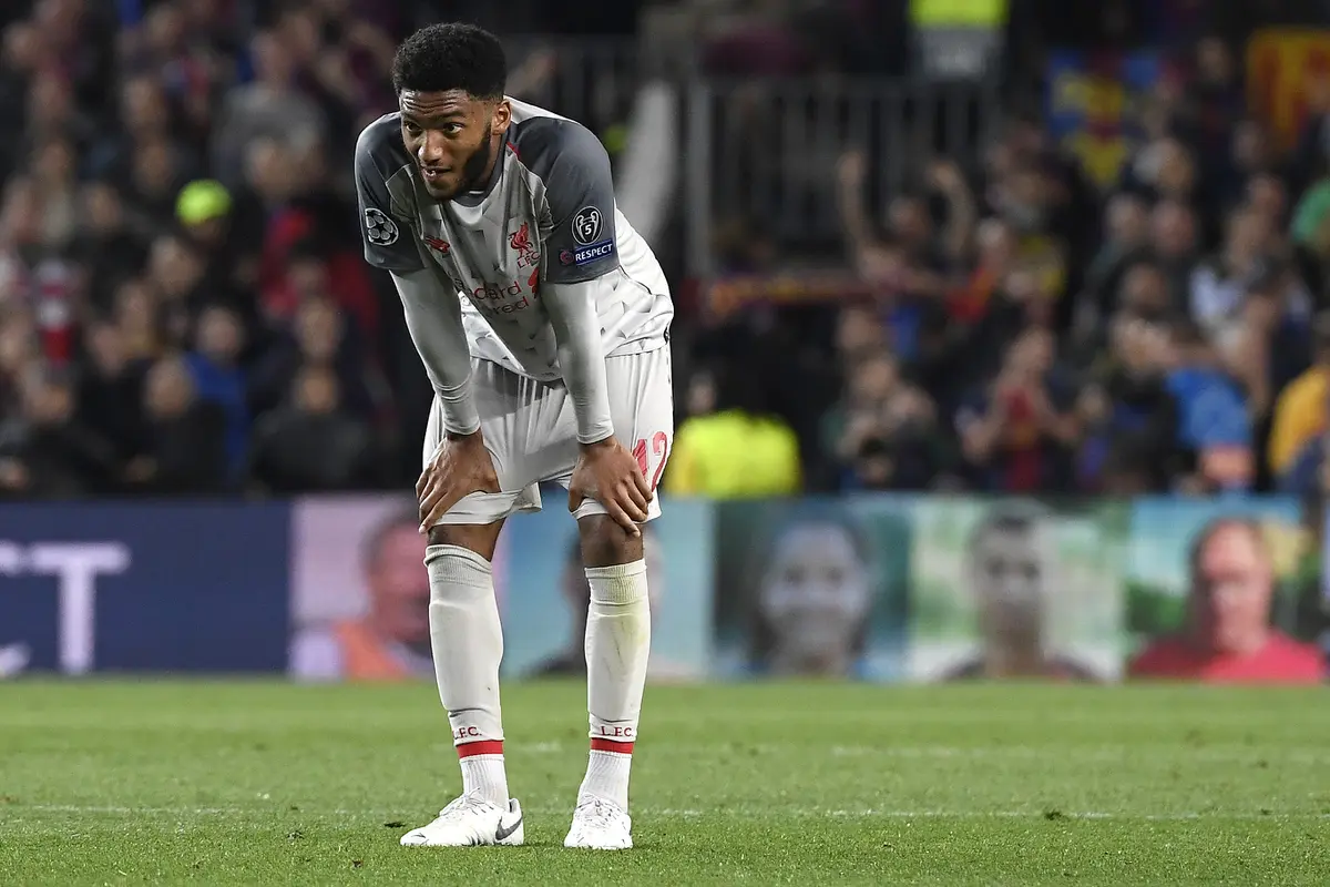 Barcelona Vs Liverpool Joe Gomez