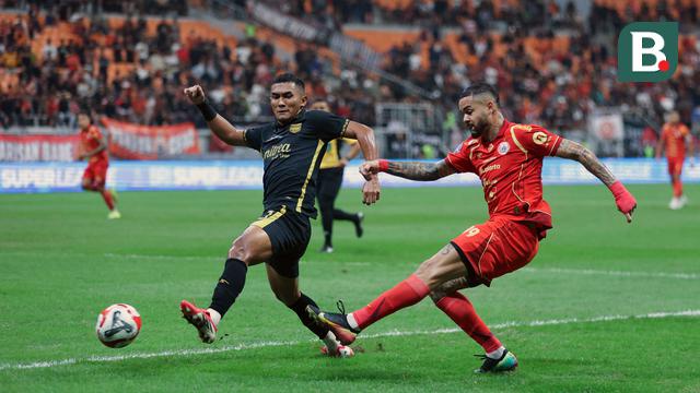 Foto: Empat Gol Tercipta, Laga Persija Jakarta Vs Borneo FC di BRI Super League Berakhir Imbang