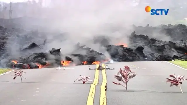 Gempa 6,9 SR yang diikuti erupsi gunung berapi menghantam Hawaii, Amerika Serikat. Aliran lahar panas ke permukiman menyebabkan ribuan penduduk harus segera meninggalkan rumahnya.