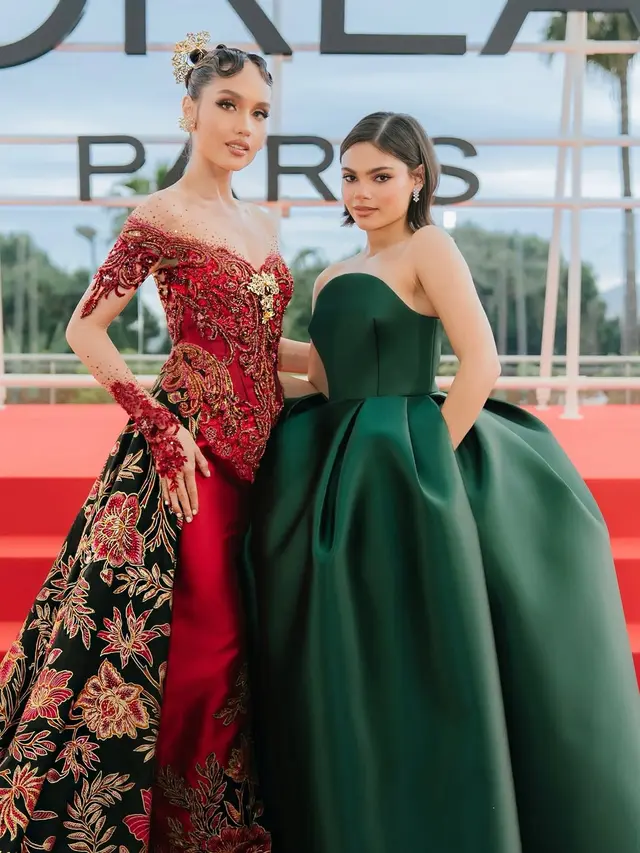 Model Atasan Kebaya dan Bawahan Batik Modern, Padu Padan Cinta Laura di Cannes 2025/via Instagram @claurakiehl